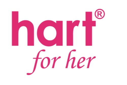 Logo Hart for her