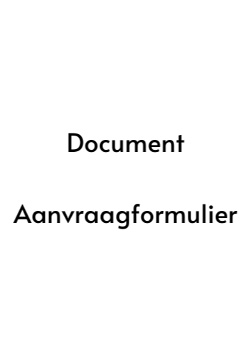 Aanvraagformulier